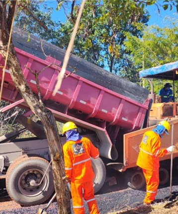 Obra de pavimentação — foto 17